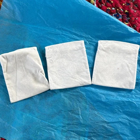 Kate Spade White Accessory Dust Bags Trio - Picture 2 of 2